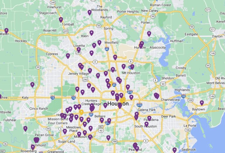 Houston map